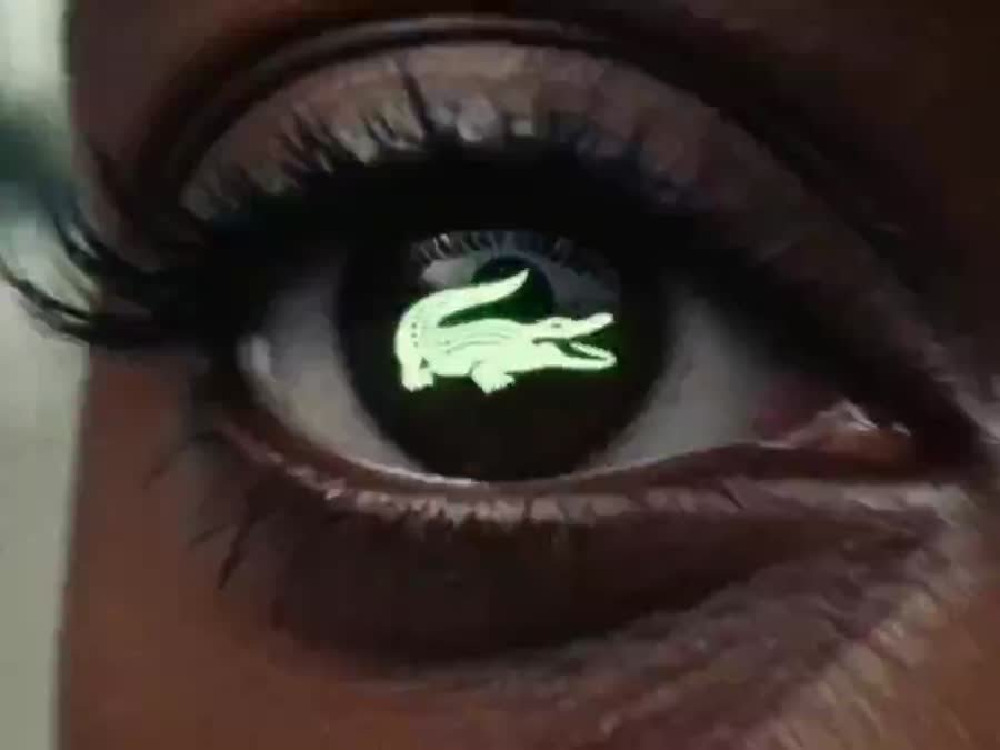 Expérimentation visuelle Lacoste — projet personnel non commandité
